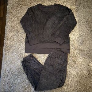 Secret Treasures Charcoal Gray Pajamas - Soft! Cozy!